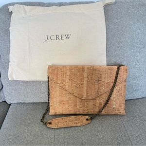 J CREW | Cork Envelope Clutch